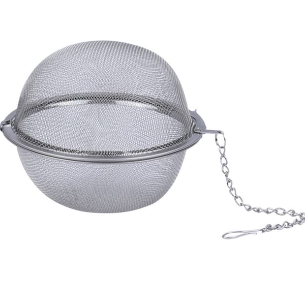 Te-infuser - Te-si af rustfrit stål, fødevaregodkendt maske te-filter (2-pak, 4,5 cm)