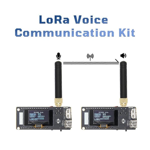 T3S3 MVSRS ESP32-S3 LoRa utviklingskort SX1262 868MHz OLED-skjerm