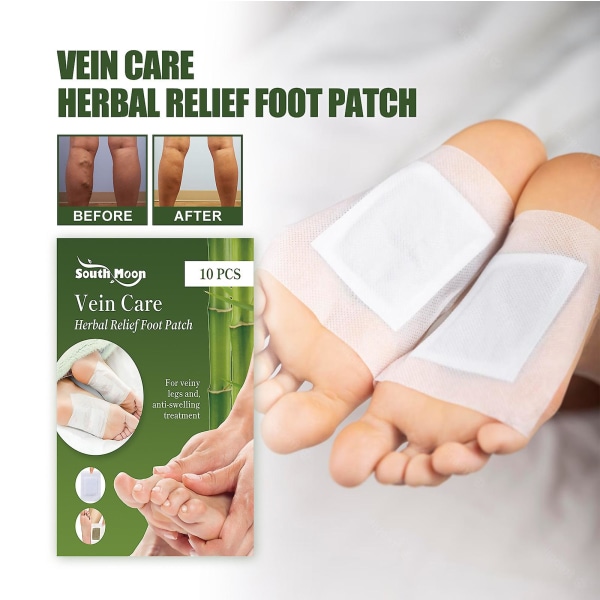 1-3PCS Vein Care Foot Patch To Relieve Vein Pain Slimming Body Shaping Swelling Body Care Foot Patch