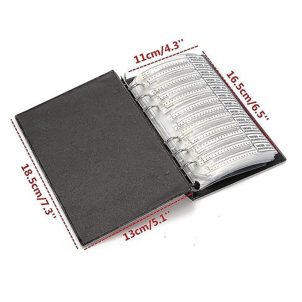 8500 stk 0402 Smd Resistor Sample Book 1% Resistor Kit-ln