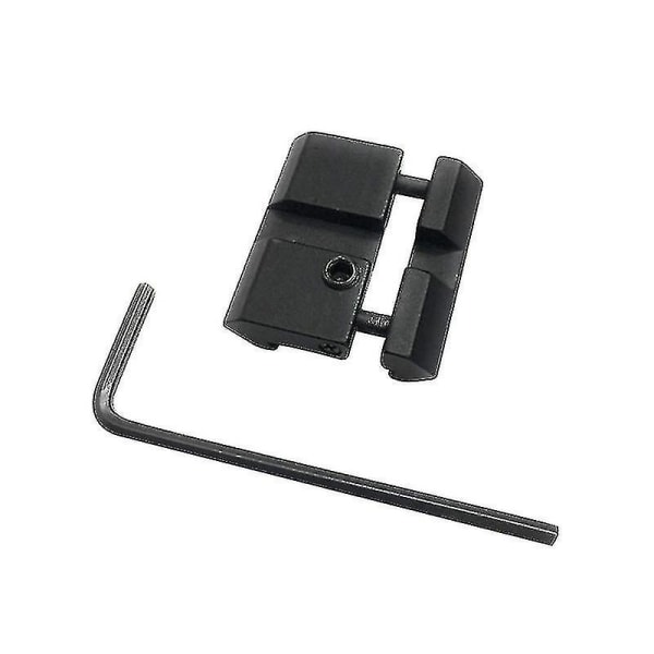 Taktisk 11 mm til 20 mm Adapter Bracket Konverteringsspænde Adapter Blok Lille Clip Adapter