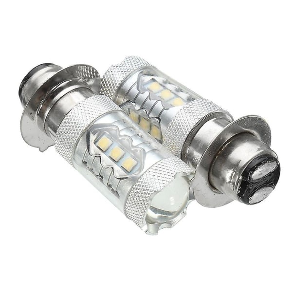 80w Ba20d H6 Hvid 16 Led Motorcykel Motorcykel/knallert/atv Forlygte Pære