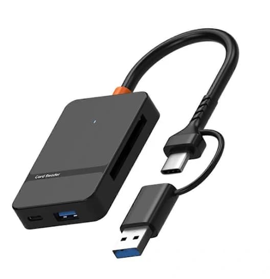 USB 3.0 kortlæser SD Micro-SD TF MS Compact Flash kortadapter til bærbar pc multikortlæser