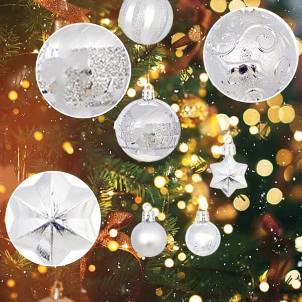 Knusesikre julekulepynt til tre- og borddekor