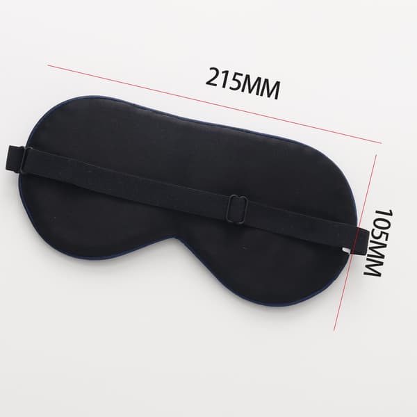 Unimaski 100 % silkkiä, musta
