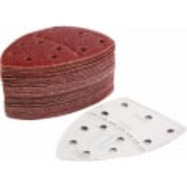 Sandpapir, til Bosch PSM 100A, PSM 160, PSM 200 AES, PSM 18, PDA 180, PSM 160 A/PSM 80/PRIO, 105 mm x 152 mm, pakke med 60, korn P40