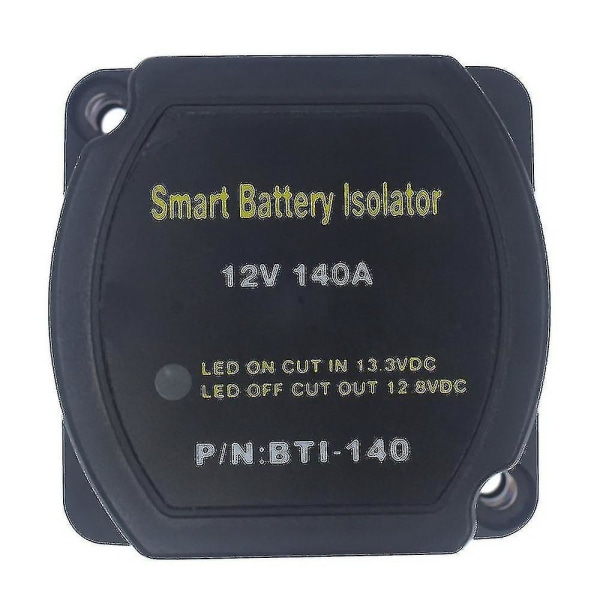 12v 140 Amp dobbelt batteri smart isolator til atv, utv, både, dele