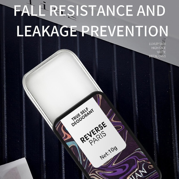 Bedste rabat50% Bigsale-3pcs True Self Deodorant Solid Parfume Sæt Langvarig lugtfjerner til mænd &amp; Kvinder