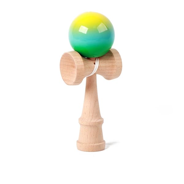 Gradient Kendama Profesjonell Kvalitet, Tretgrep, Tre, 16cm A