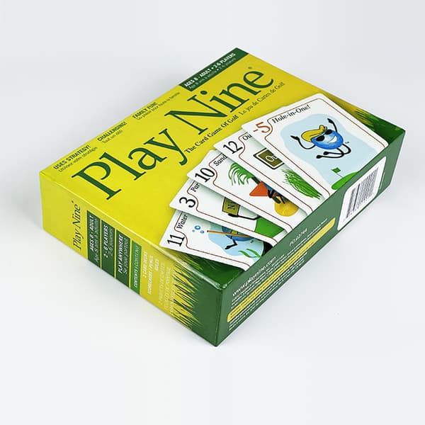 PLAY NINE Golf -korttipeli, moninpeli