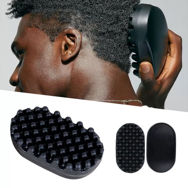 Silikone Hårbørste til Krøller, Twist Krøllekam til Afro Krøller, Krøllebørste til Afro Hår, Vaskbar og Holdbar
