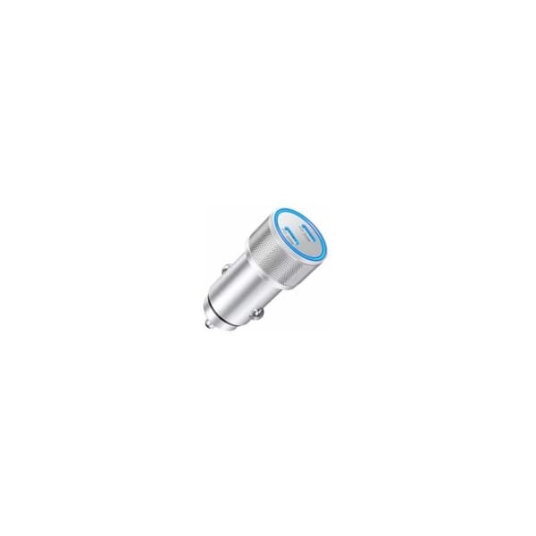 2-pak 72W Dobbelt PD MFi Biloplader med Type-C Kabel