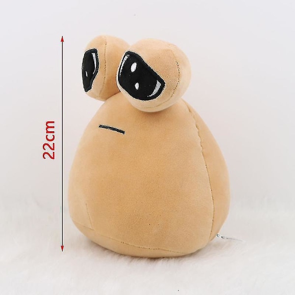 Min husdjursfrämmande Pou plyschleksak Diburb Emotion Alien Plushie gosedjur docka Hk