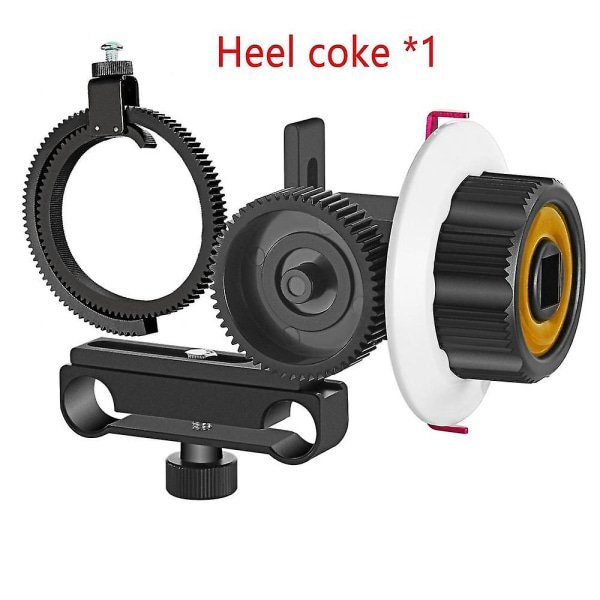 Vd-f0-kameran tarkennus 15 mm:n tarkennus hammaspyörän hihnalla ja muulle DSLR-kameralle