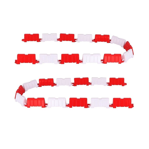 50pcs Rc Car Drift Racing Track Road Barrier Traffic Fence For 1/16 1/18 1/28 Rc Truck Diy Parts