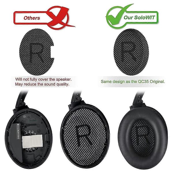 Hodetelefonputer Øreputer For Quietcomfort Qc35 Qc35ii Hodetelefon Øreputer Matter