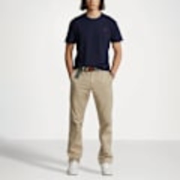 PoloRalphLauren T-shirt Herr Bomull Kortärmad Rundhalsad Tröja Royal Blue M