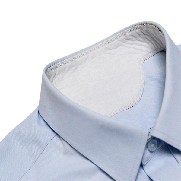 10 stk engangskrave Absorberende svedpuder Skjortehalsliner usynlig til gave