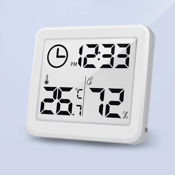 Innendørs hygrometer termometer fuktighetsmåler med temperatur -10 celsius -70 celsius (14 Fahrenheit -158 Fahrenheit ) og