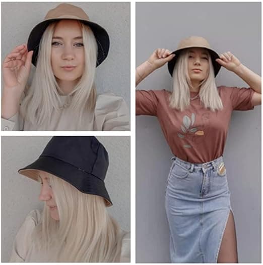 Bøttehatt Unisex Bomull Solhatt