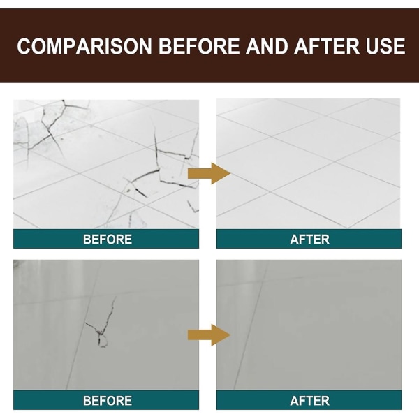 Keramikpasta Effektiv kakelreparationspasta för reparation av tvättställ i badrum