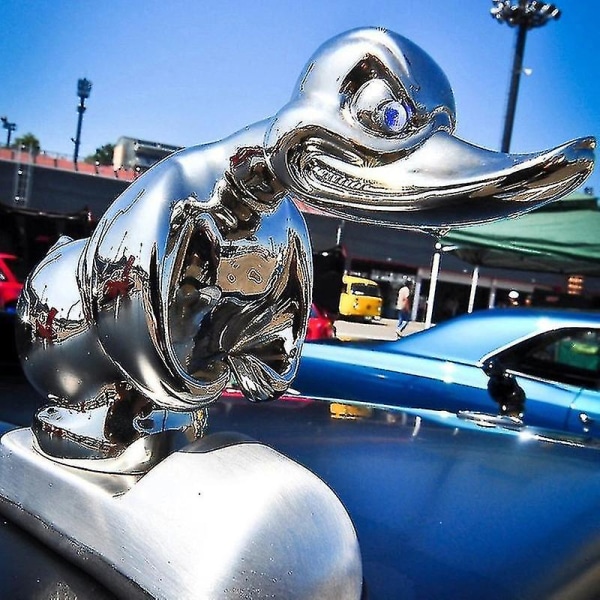 Chrome Convoy Duck Hood Resin Ornament, dejlig gave til en andeelsker og til din familie, ven