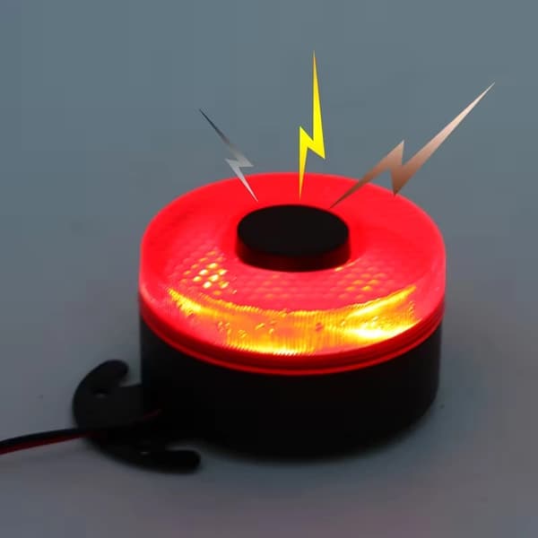 1 kpl 12V 24V LED peruutusvaroitin summeri torvi punaisella varoitusvalolla auto kuorma-auto matkailuauto peruutus kaiutin 1 Pieces