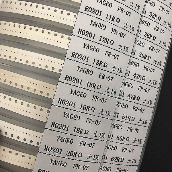 8500 stk 0402 Smd Resistor Sample Book 1% Resistor Kit-ln