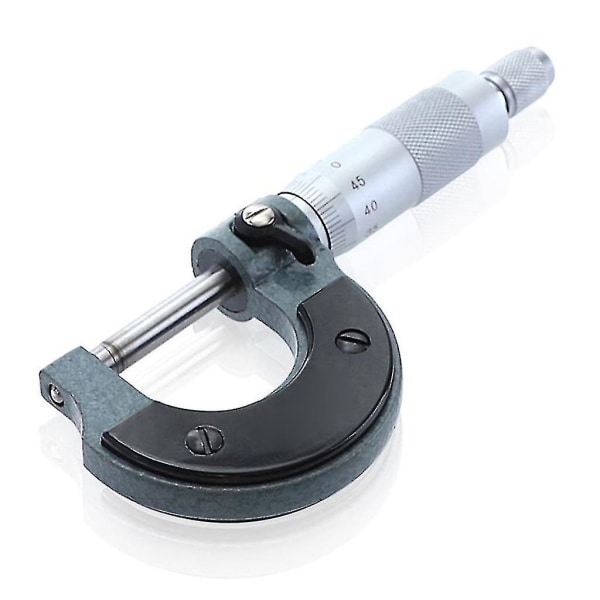 Mikrometer 25-50/50-75/75-100 mm metrisk hardmetallmåler Standard Caliper