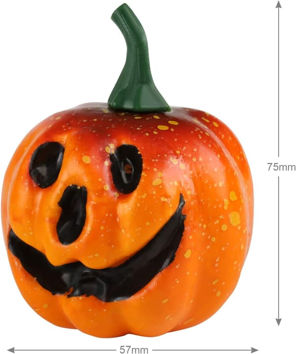 Gresskardekorasjon halloween dekorasjon høstdekorasjon liten minifigur boble