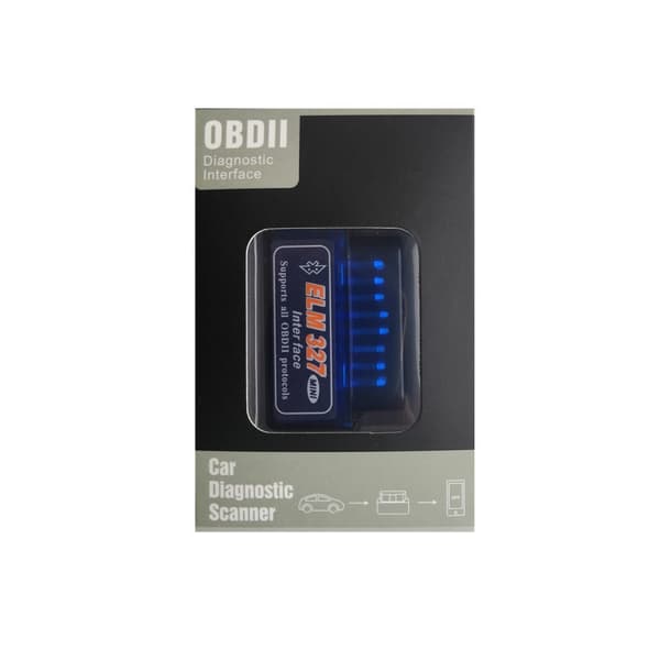 Bluetooth ELM327 OBD2-skanner, feilkodeleser for alle OBD2-biler