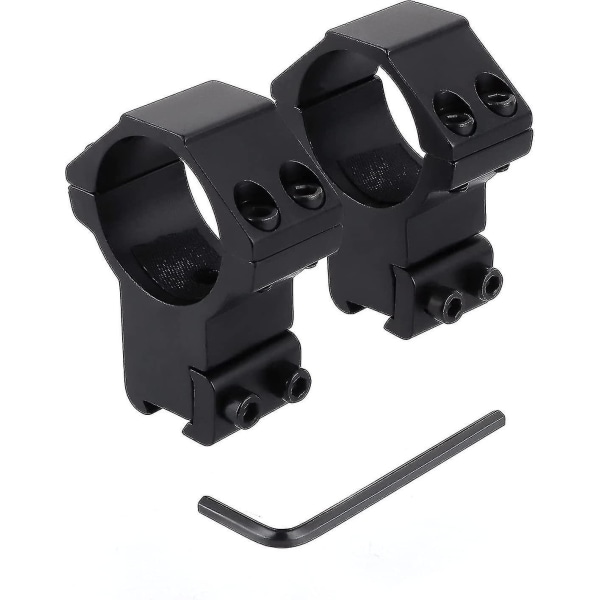Tactical Mount Ring High Profile 30mm Scope Rings Passar 11mm Dovetail Rail A306