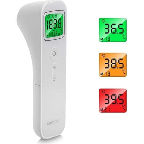 LCD Infraröd Panntermometer Minne & Feberlarm