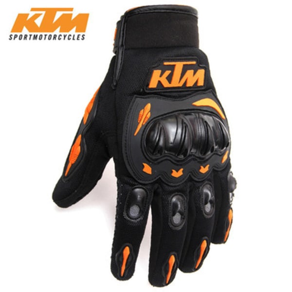 Ktm Andningsbara Motorcykelhandskar Hel Finger Off-Road Racing Motorcykelhandskar MM