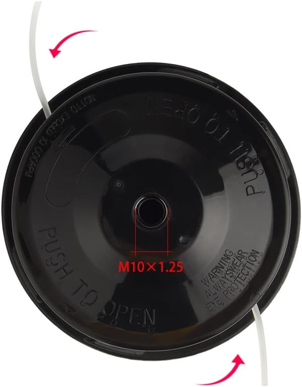 Universal-ryddehode - M10 X 1,25 venstre