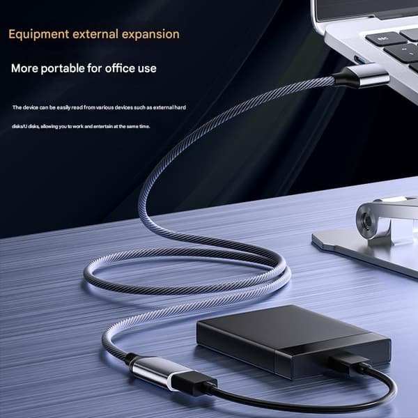 Otgusb han til hun forlængerkabel USB3.0otg forlængerkabel adapter computer printer u disk konverteringskabel 2m