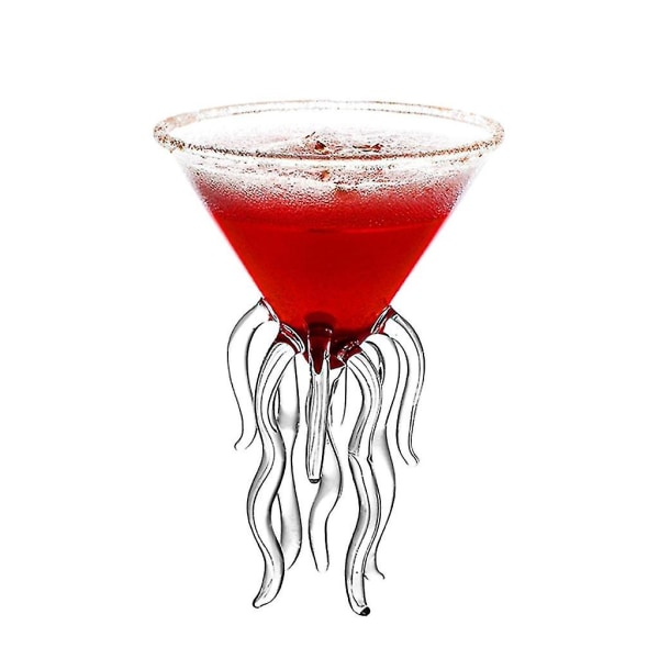 100 ml Octopus Cocktail Glass Vin Champagne Glass Enkel å holde for kreativ stil