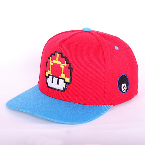 Super Mario basebollkeps broderad sportkeps