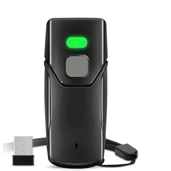 Trådlös 1D streckkodsläsare Bluetooth Mini Scanner Stödjer Windows Android POS