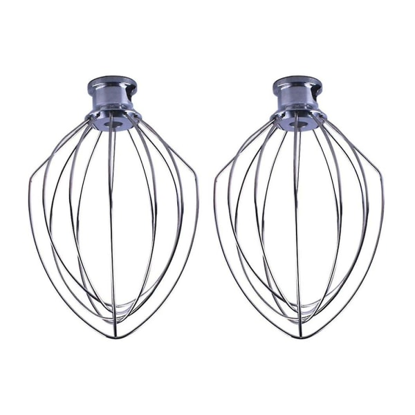 2x Vispetråd Tilbehør Til Vippehodet Stativmikser For Kitchenaid K5aww 5 Quart Ksm50, Ksm5 Egg Crea