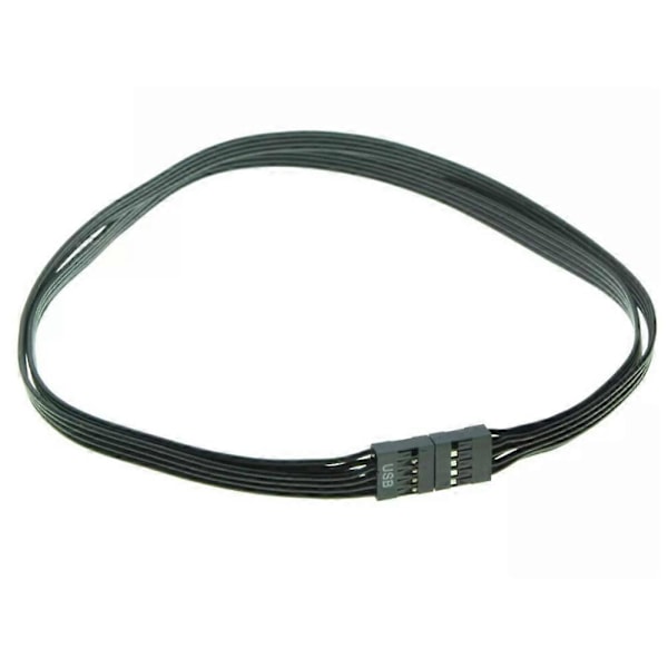 Hovedkort 9-pins USB 2.0 Hann til Hunn Forlengelseskabel Data Kabel Ledning 30cm USB Forlengelseskabel