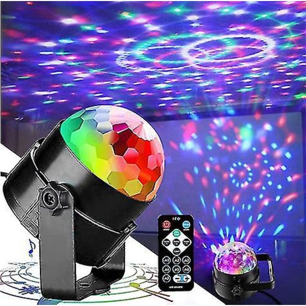Disco Ball Disco Light Party Light Disco Light Lighting Effects 7 Color Music Controlled Led Dj Light Party Lighting