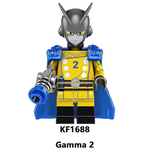 8 st Dragon Ball Figurer Byggklossar Set, Minifigurer Karaktärer Montering Leksaker Barnpresenter Heminredning