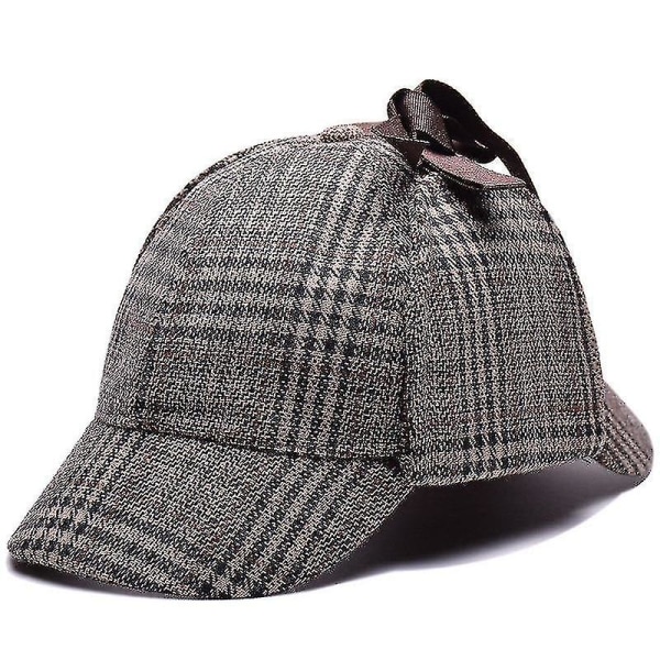 1 st Sherlock Holmes Detective Basker Hat Unisex Cosplay Accessoarer