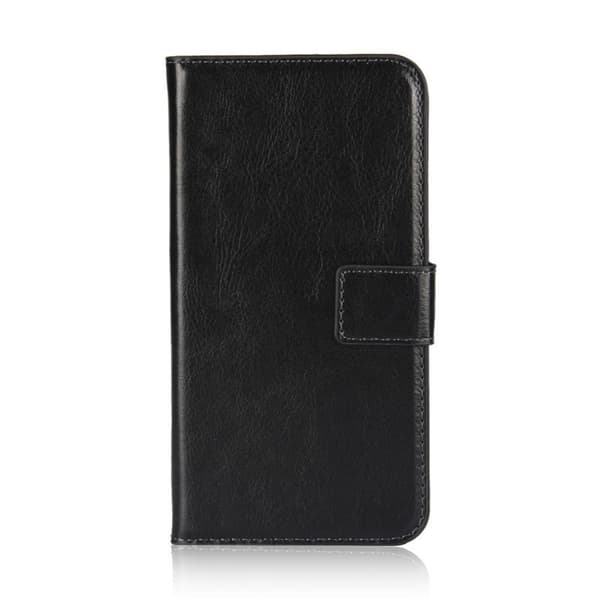 Plånboksfodral för iPhone16 Svart - SVART iPhone16