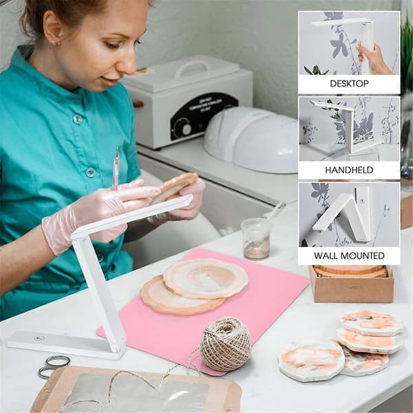 UV-lys til hærdning af harpiks, foldbart UV-harpikslys, DIY-håndværk, A