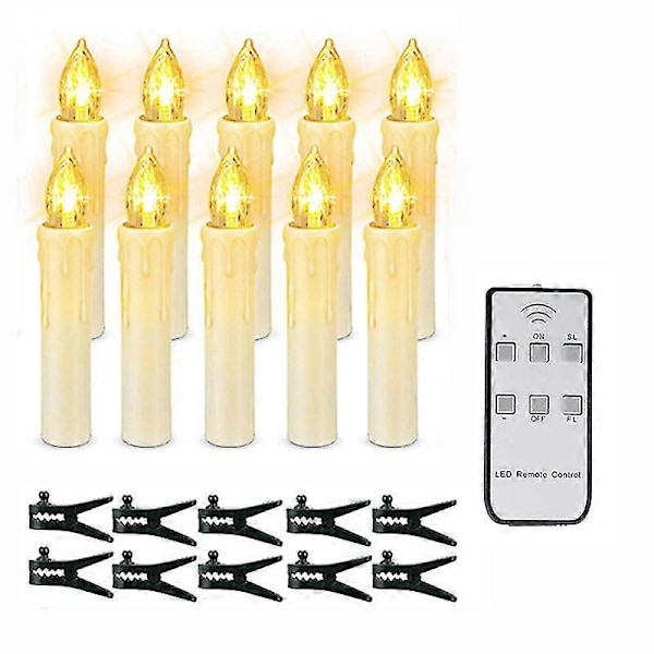 Candle Led New Year Flameless Remote Controlled Christmas Tree Decoration Light Banban