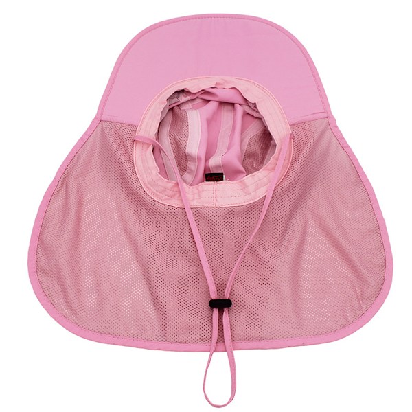 Solhat, Mænd Kvinder Upf 50+ Udendørs UV Beskyttelse Sommerhat med Nakke Beskyttelse, Vandre Fiskehat, Strand Foldbar Jagt Junglehat, Mesh Hat (B)