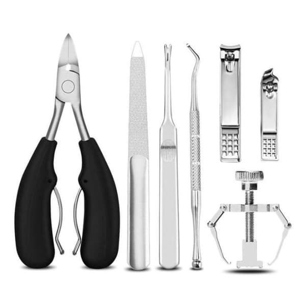 Nagelklippare, Tånagelklippare, Fußnagelschere Set