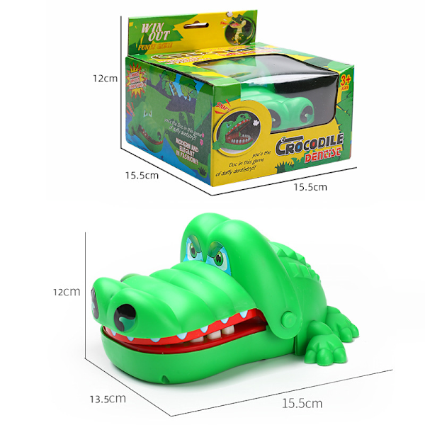 Krokotiilihammaslääkäri - Pelit ja lelut lapsille Vihreä